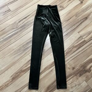 Commando Perfect Control Velvet Green Leggings Women's SZ Small